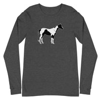 Pinto Horse Unisex Long Sleeve Tee - AdeleEmbroidery