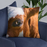 Cattle Print Basic Pillow - AdeleEmbroidery