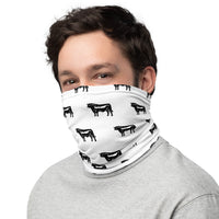 Cattle/Bull Print Neck Gaiter - AdeleEmbroidery