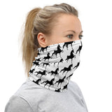 Saddlebred Print Neck Gaiter - AdeleEmbroidery