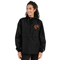 Horse Head Embroidered Champion Packable Jacket