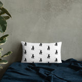 Basic Pillow with Roping Print and Cowboy Up - AdeleEmbroidery