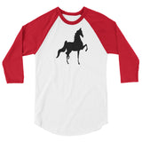 Saddlebred 3/4 Raglan Shirt - AdeleEmbroidery