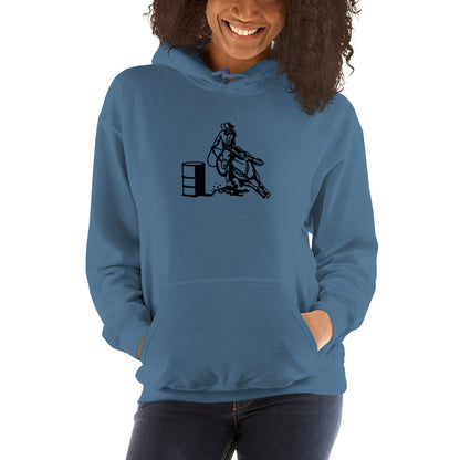 Barrel Racer Unisex Hoodie - AdeleEmbroidery