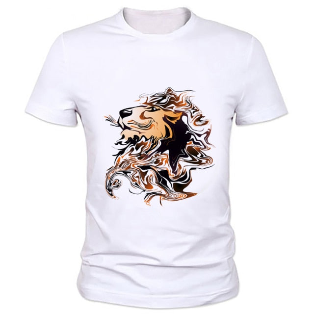 Various Animal Design T-shirt - AdeleEmbroidery