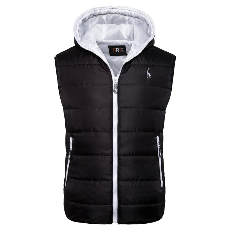 New Giraffe Brand Hooded Vest - AdeleEmbroidery