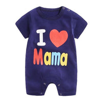 Short Sleeve baby clothing One Piece - AdeleEmbroidery