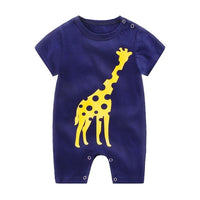 Short Sleeve baby clothing One Piece - AdeleEmbroidery