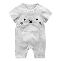 Short Sleeve baby clothing One Piece - AdeleEmbroidery