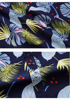 Men's Short Sleeve Hawaiian Shirts - AdeleEmbroidery