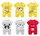 Short Sleeve baby clothing One Piece - AdeleEmbroidery