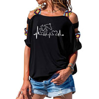 Animal heartbeat t-shirt