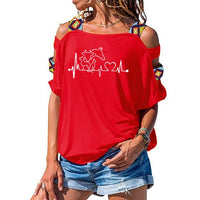 Animal heartbeat t-shirt