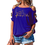 Animal heartbeat t-shirt